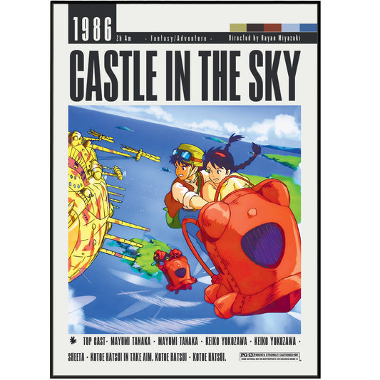 Castle in the Sky (1986) Movie Posters