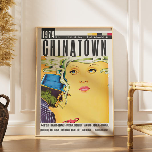 Chinatown (1974) Movies Poster