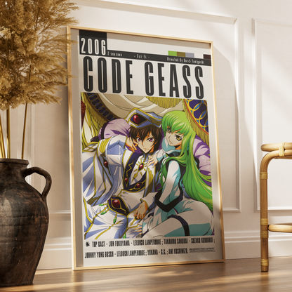 Code Geass (2006) Anime Poster
