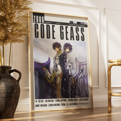 Code Geass (2006) Anime Posters