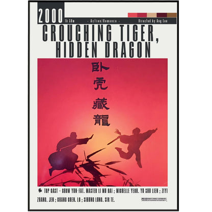 Crouching Tiger, Hidden Dragon (2000) Movie Posters