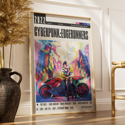 Cyberpunk: Edgerunners Anime Poster