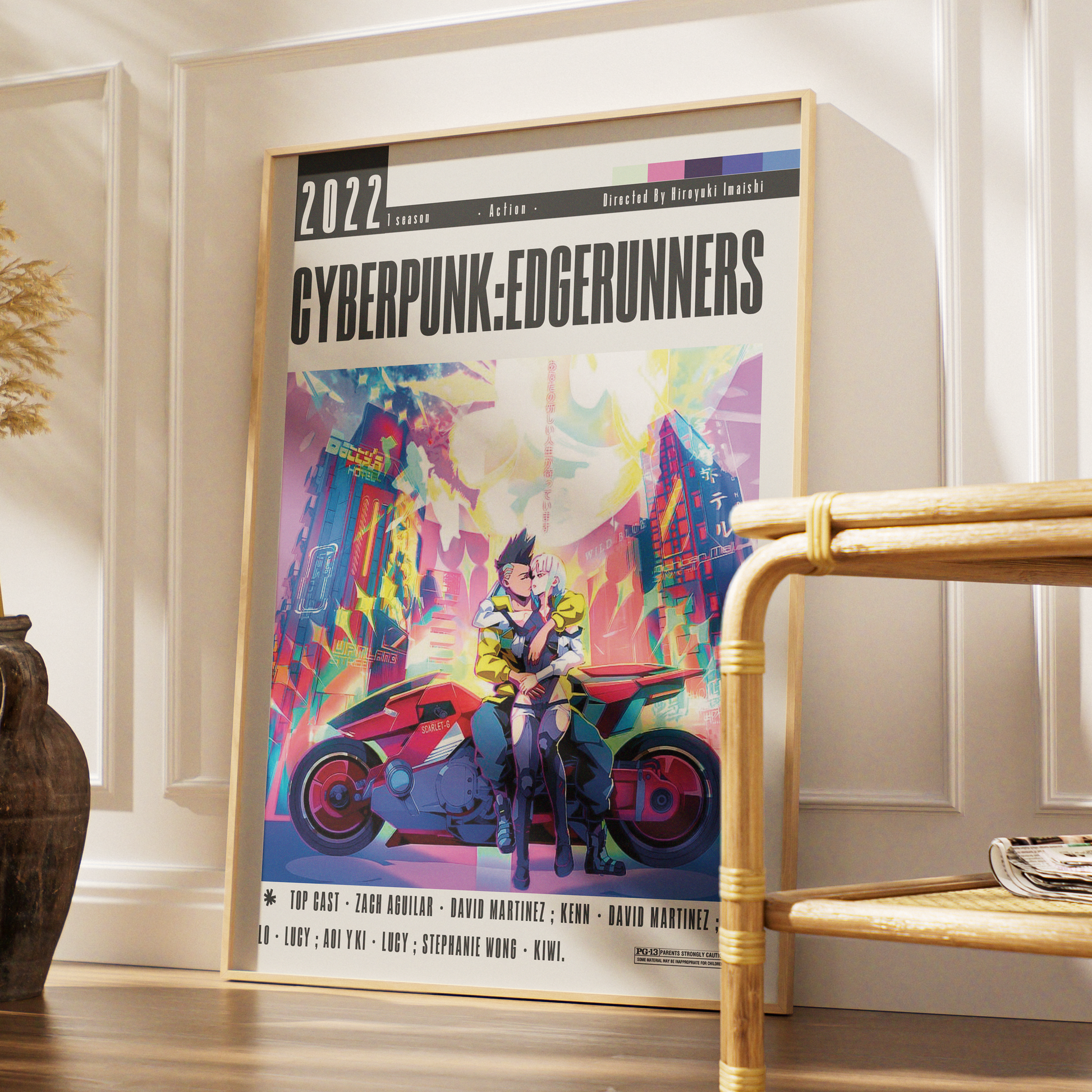 Cyberpunk Edgerunners Poster | Anime Sci-Fi Wall Art – 98 Types Studio Cyberpunk Edgerunners Poster | Anime Sci-Fi Wall Art – 98 Types Studio