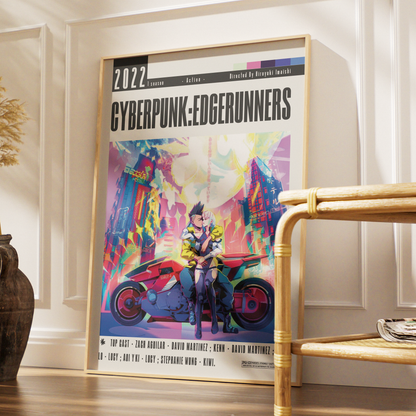 Cyberpunk: Edgerunners Anime Poster