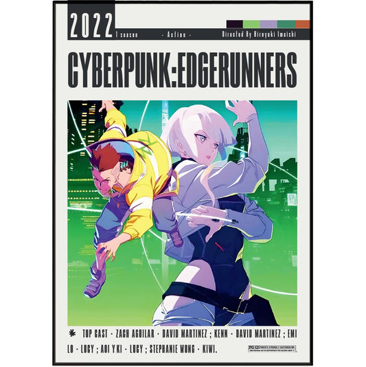 Cyberpunk: Edgerunners Anime Posters