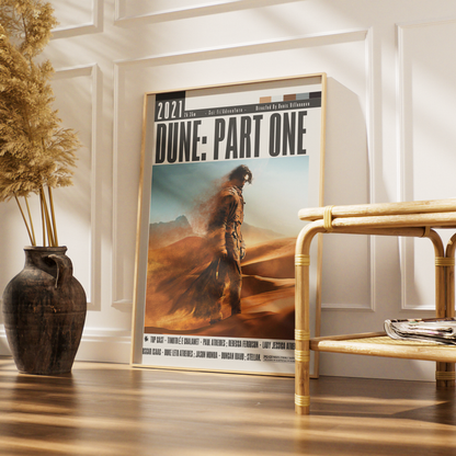 Dune: Part One 2021 Movie Poster