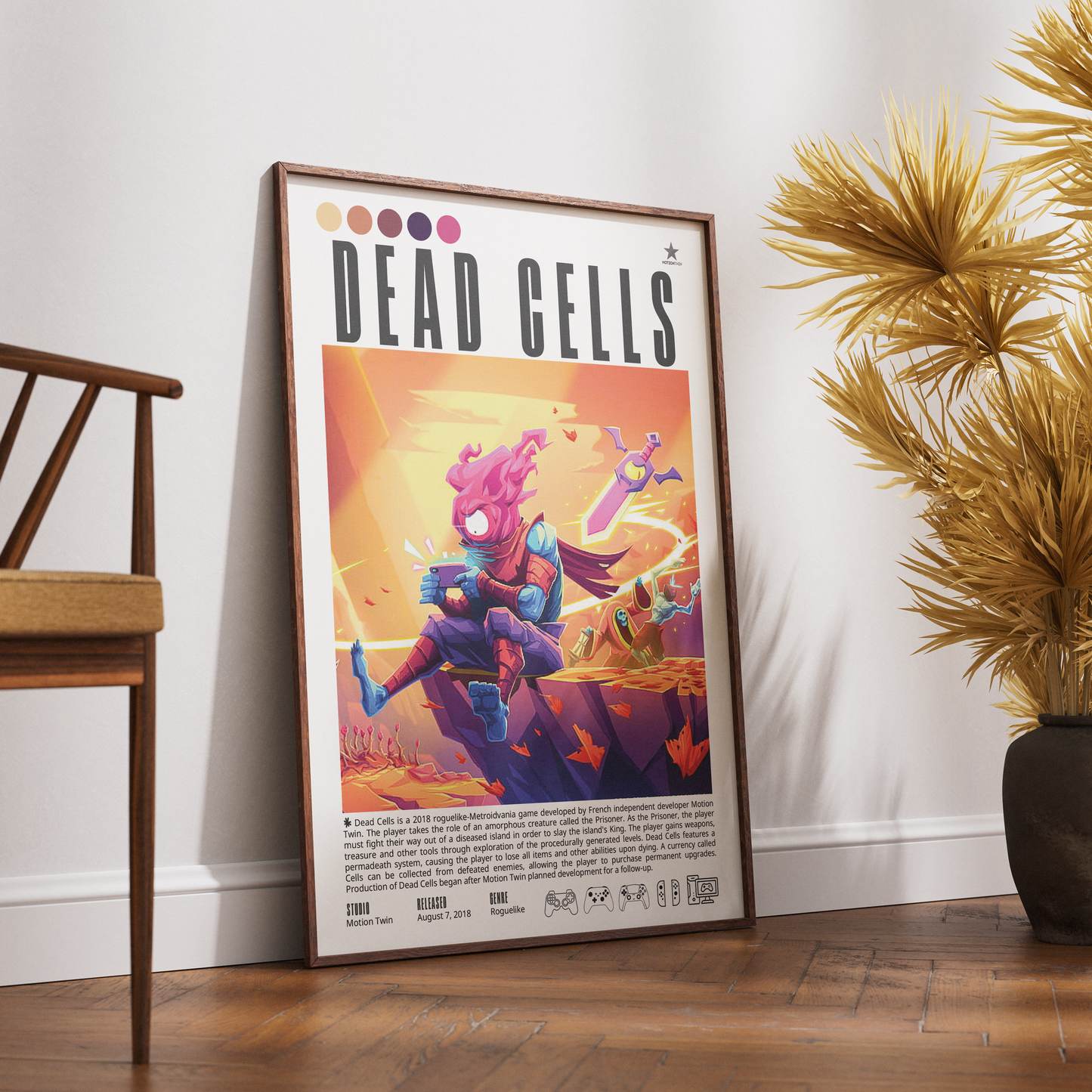 Dead Cells Video Game Poster