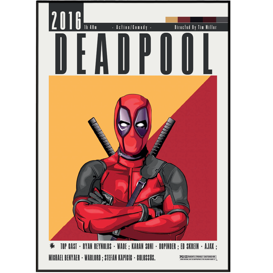 Deadpool (2016) Movie Poster