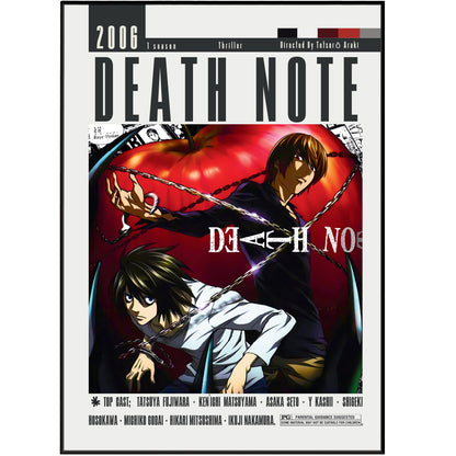 Death Note (2006) Anime Poster