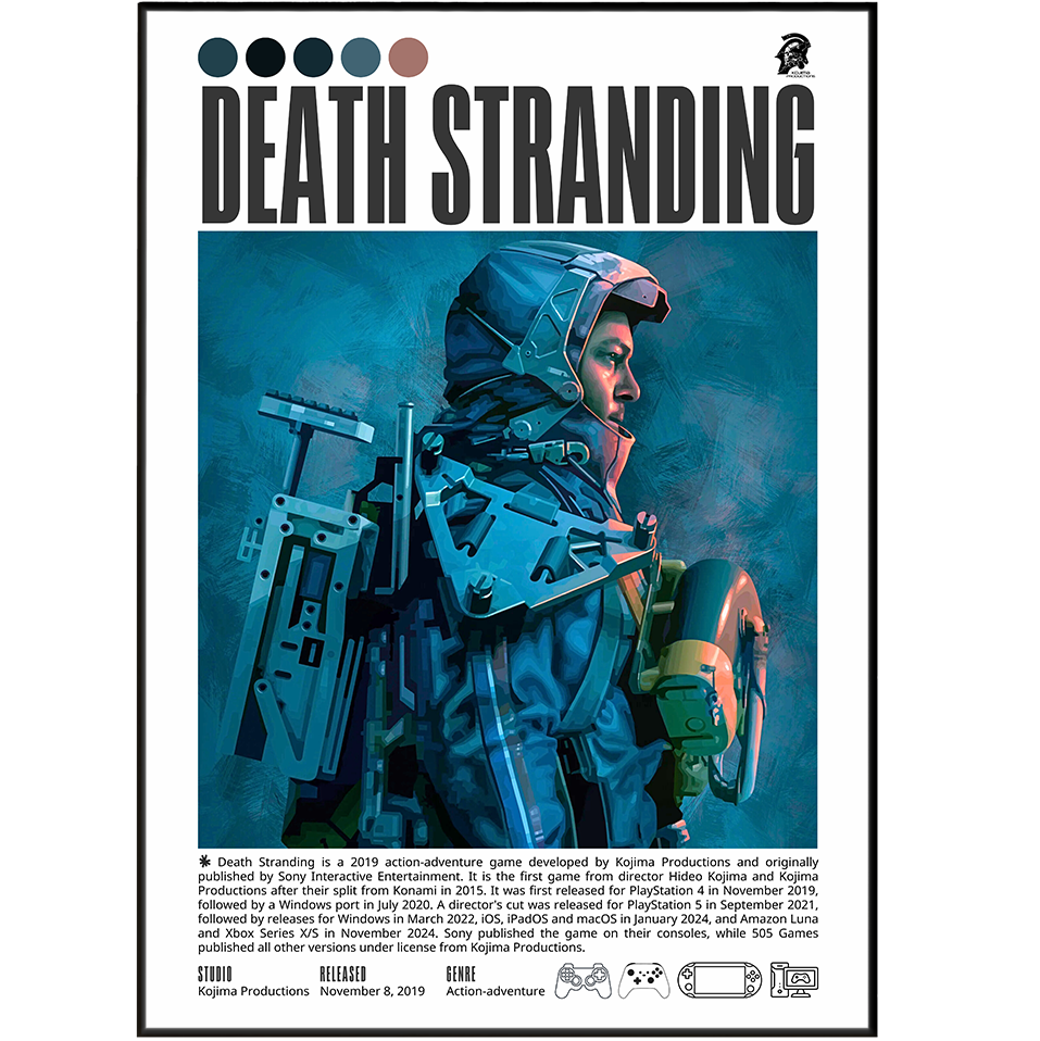 Death Stranding Video Games Posters