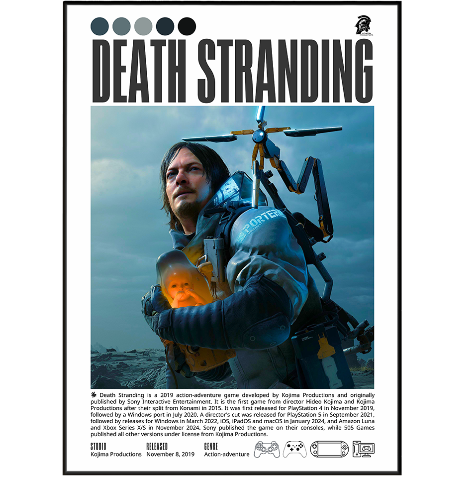 Death Stranding Video Game Posters