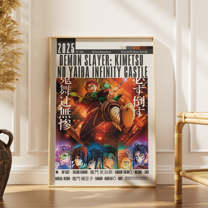 Demon Slayer: Infinity Castle (2025) Poster