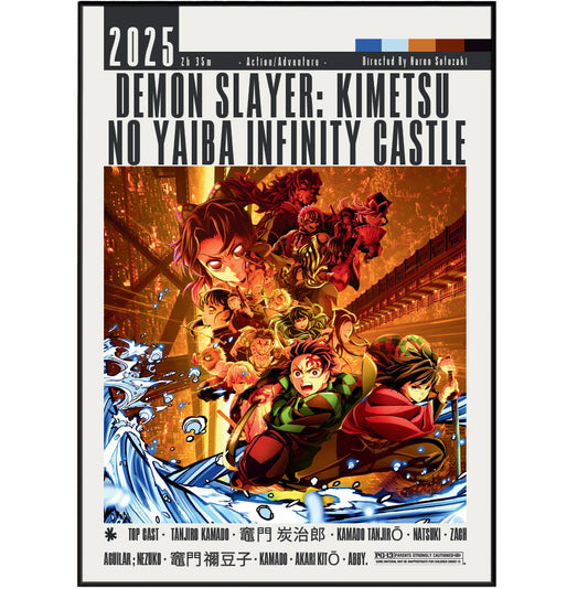 Demon Slayer: Infinity Castle (2025) Posters