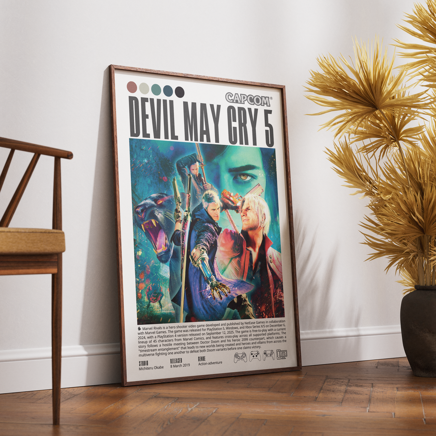 Devil May Cry 5 Video Games Poster