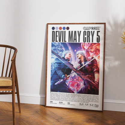 Devil May Cry 5 Video Games Posters
