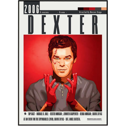 Dexter 2006 TV Series Poster
