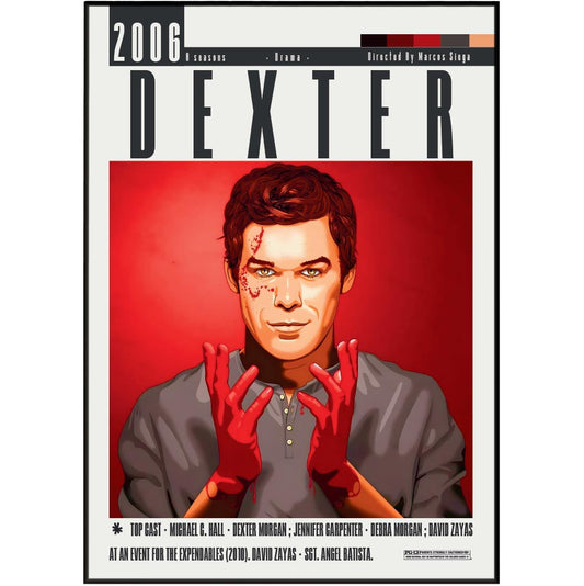Dexter 2006 TV Series Poster
