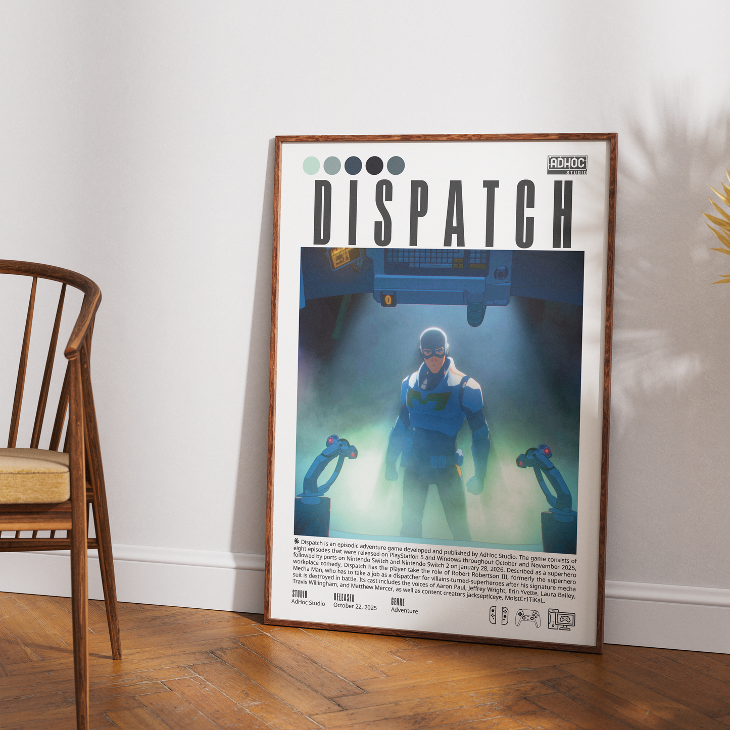 Dispatch Video Games Poster