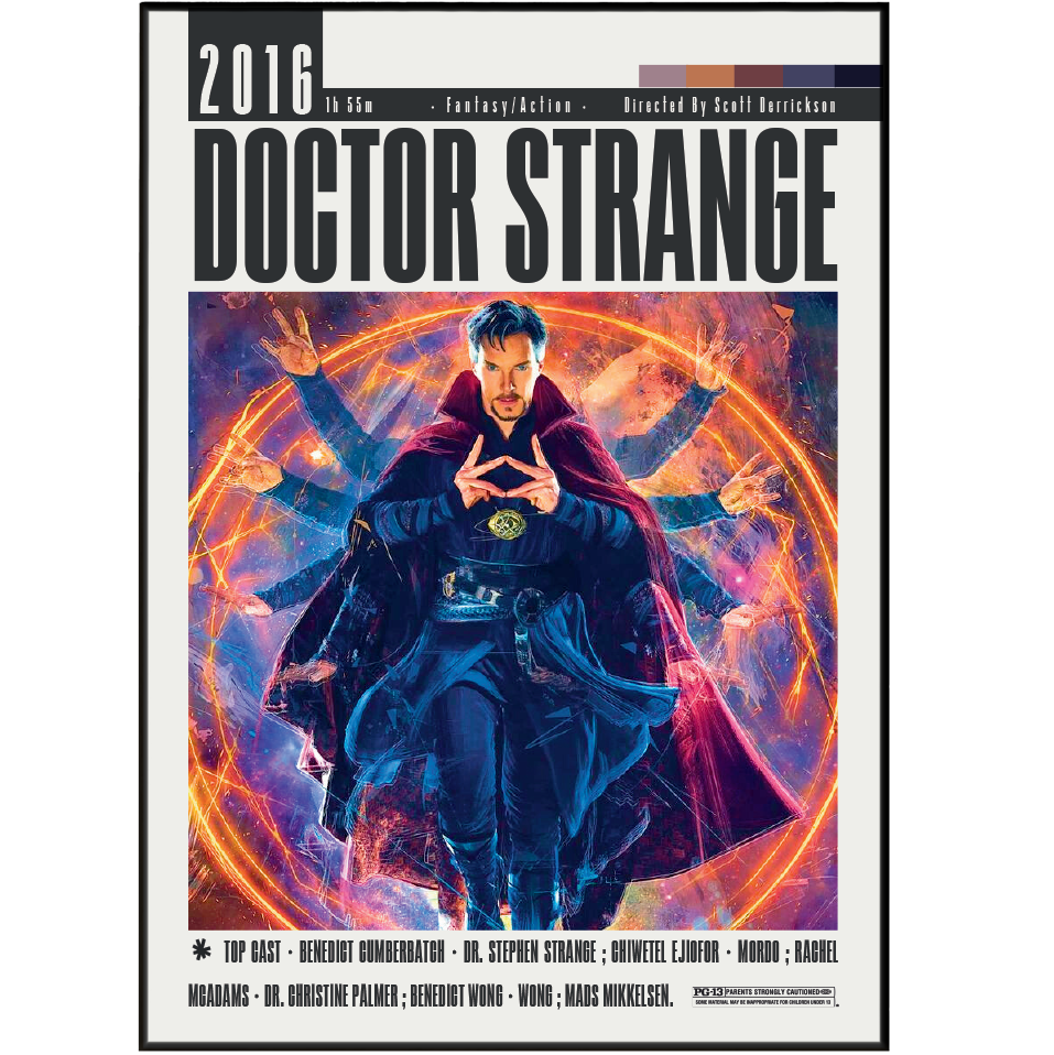 Doctor Strange (2016) Movies Poster