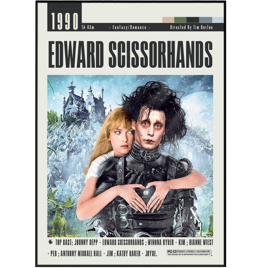 Edward Scissorhands (1990) Movie Posters