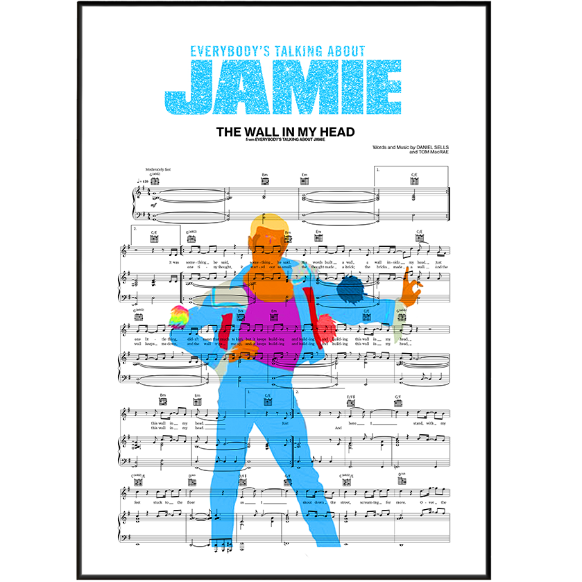 Everybody’s Talking About Jamie – The Wall In My Head Musical Poster - 98types