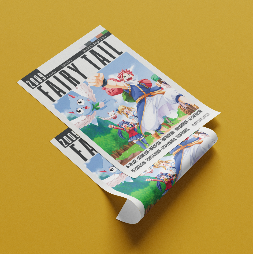 Fairy Tail (2009) Anime Poster