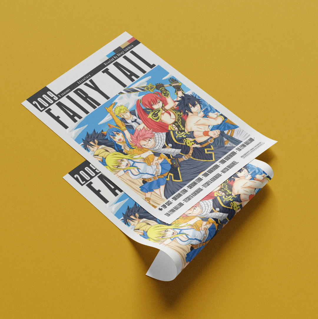 Fairy Tail 2009 Anime Poster