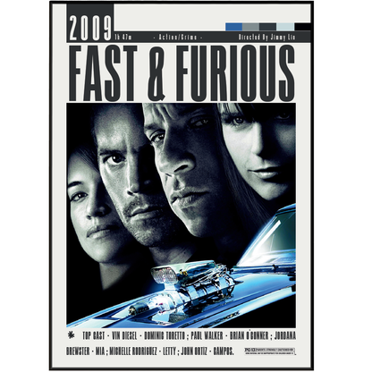 Fast & Furious (2009) Movie Poster