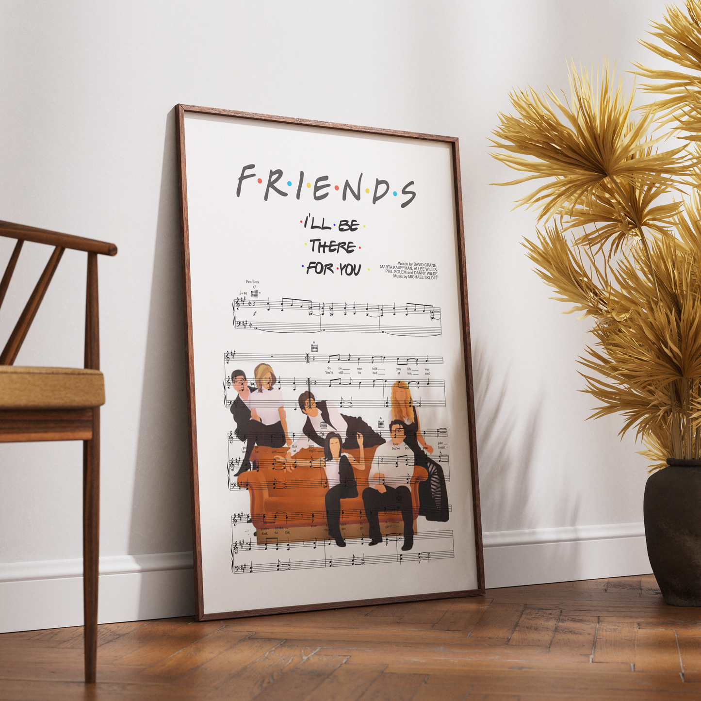 Friends –  I’ll Be There for You TV & Music Poster - 98types