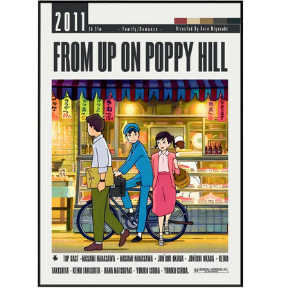 From Up on Poppy Hill (2011) Anime Posters