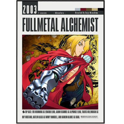 Fullmetal Alchemist Film Posters