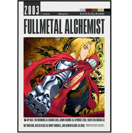 Fullmetal Alchemist Film Posters