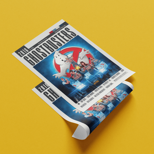 Ghostbusters Answer the Call 2016 comedy film poster — Melissa McCarthy Kristen Wiig Kate McKinnon wall art print UK
 - 98types