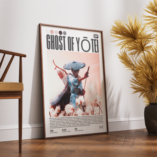 Ghost of Yōtei Video Game Poster