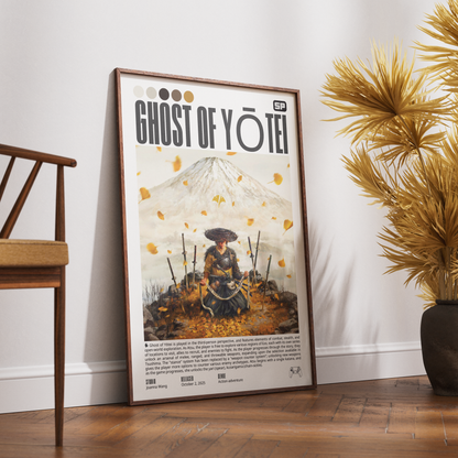 Ghost of Yōtei Video Game Posters