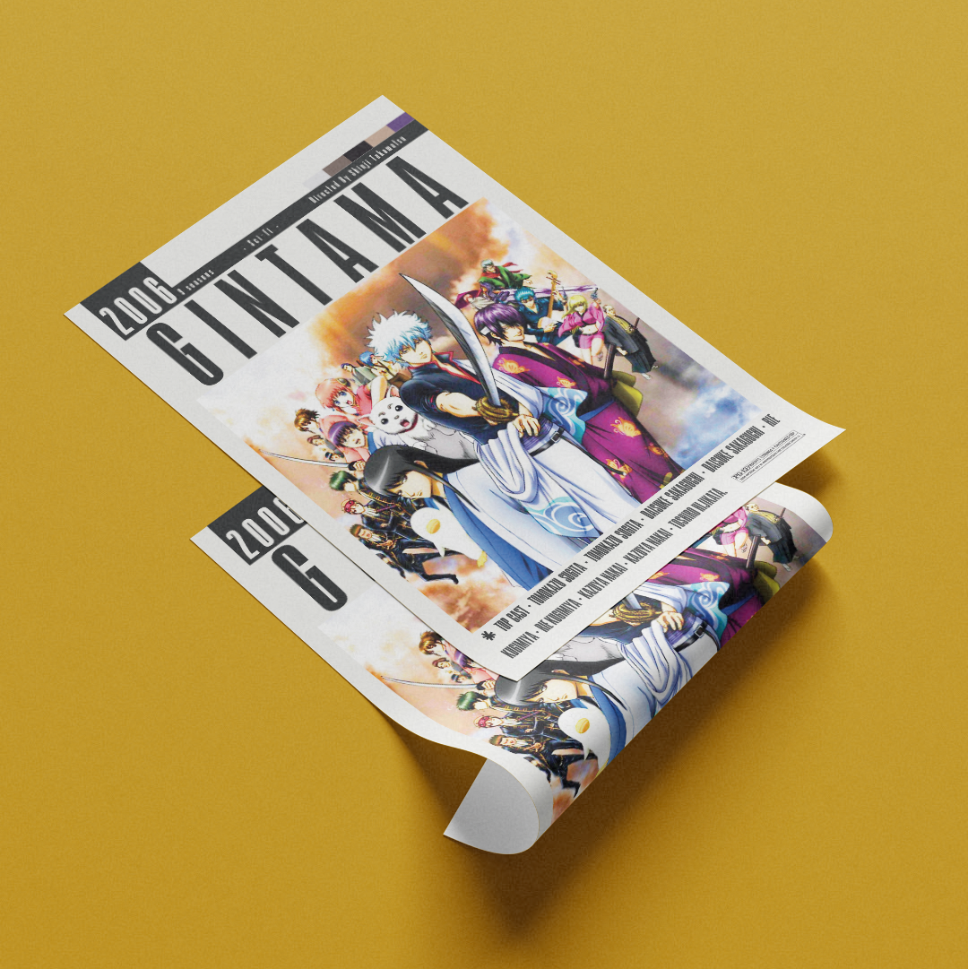 Gintama 2006 Anime Poster