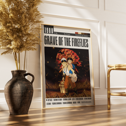 Grave of the Fireflies (1988) Movie Poster