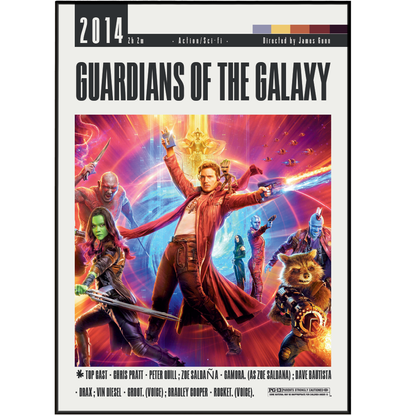 Guardians of the Galaxy (2014) Movie Poster
