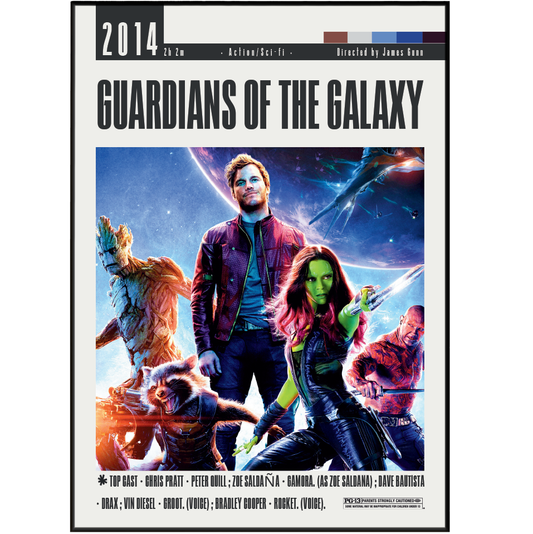 Guardians of the Galaxy (2014) Movie Posters