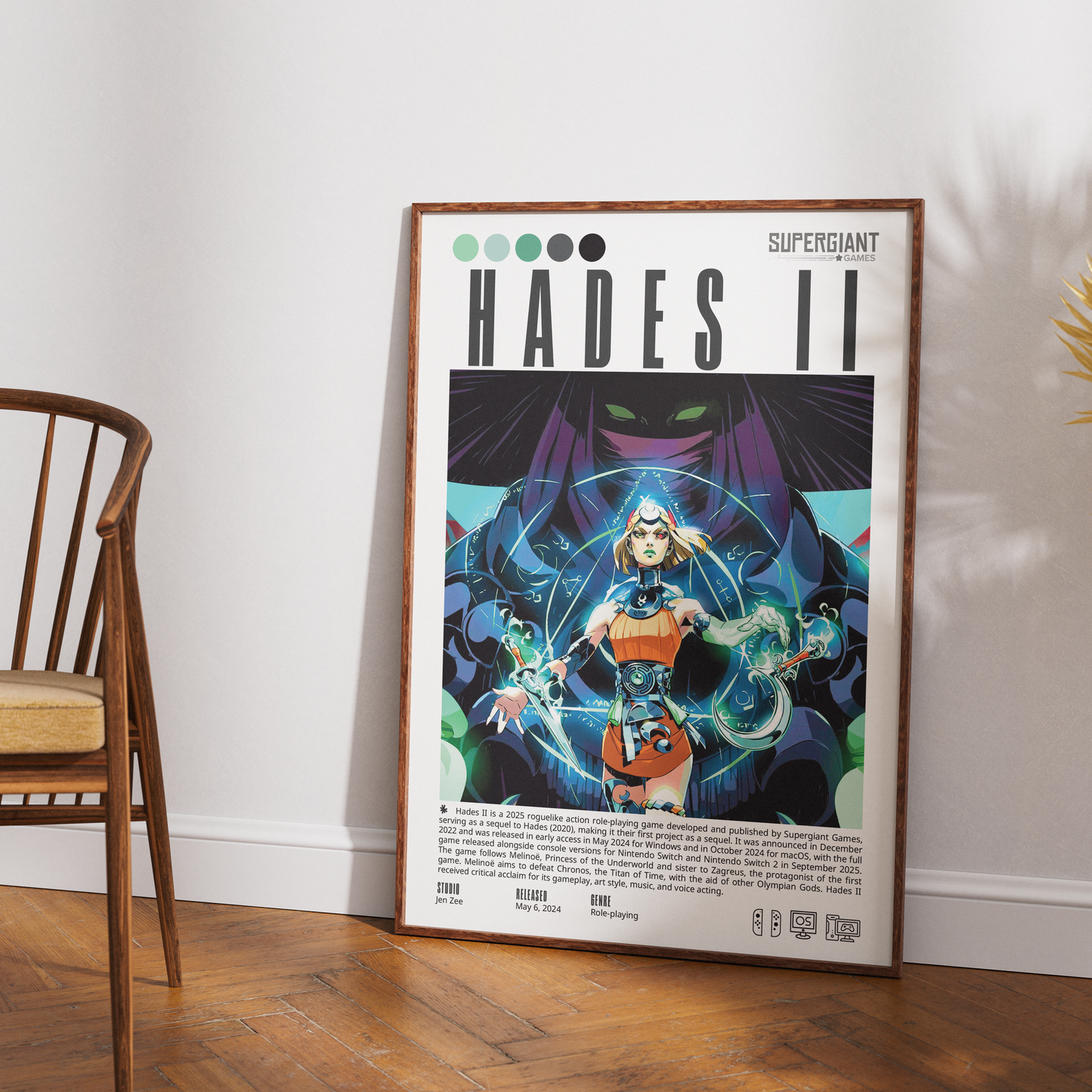 Hades II Video Game Poster