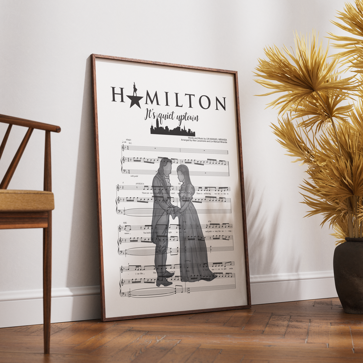 Hamilton –  It’s Quiet Uptown Musical Poster - 98types