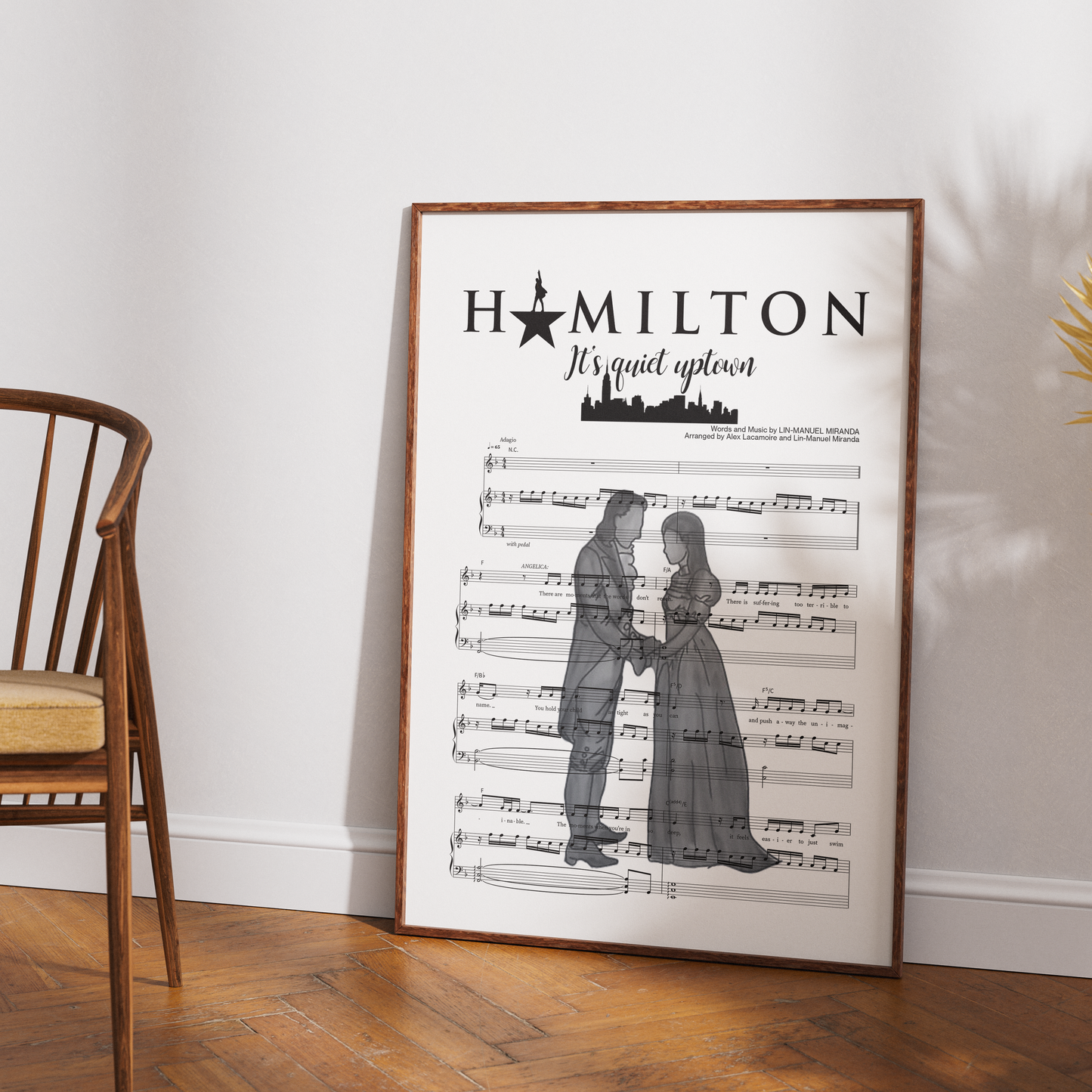 Hamilton –  It’s Quiet Uptown Musical Poster - 98types