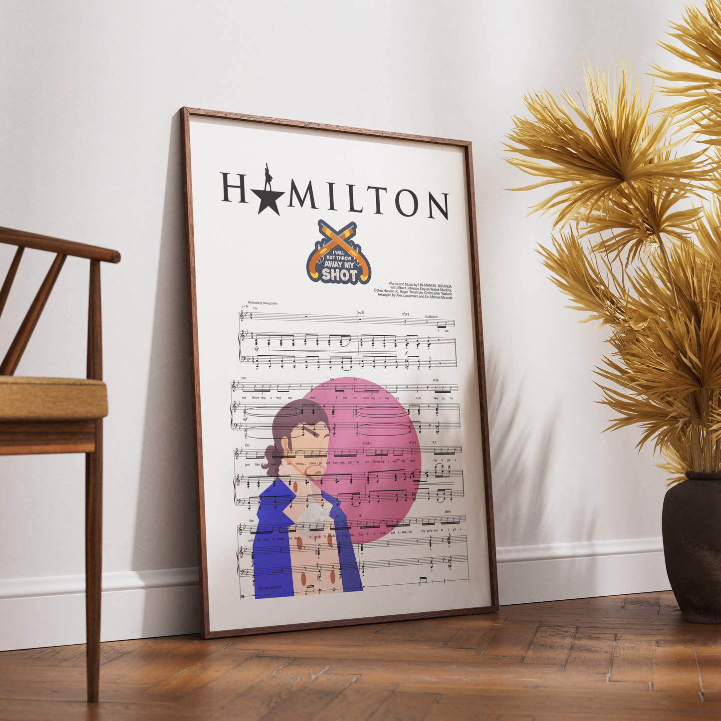 Hamilton – My Shot Musical Poster - 98types