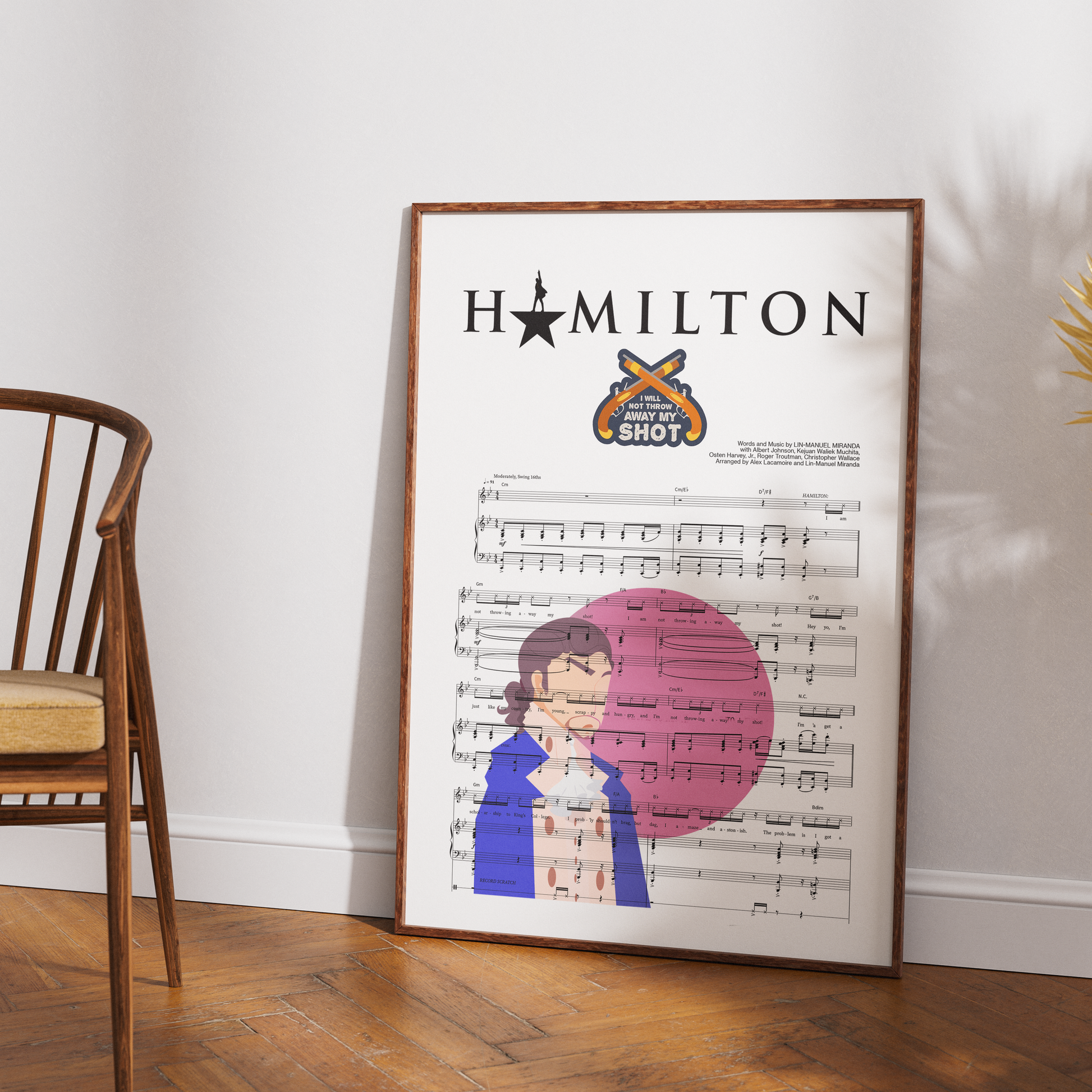 Hamilton – My Shot Musical Poster - 98types