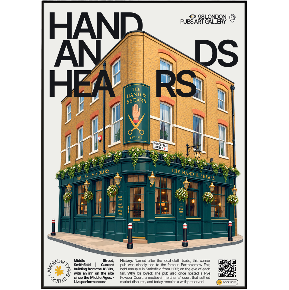 Custom London Pub Poster | Gift Idea | Favourite Pub Poster