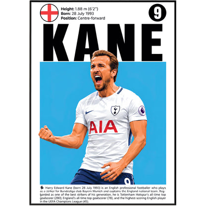 Harry Kane Poster poster print UK – 98types