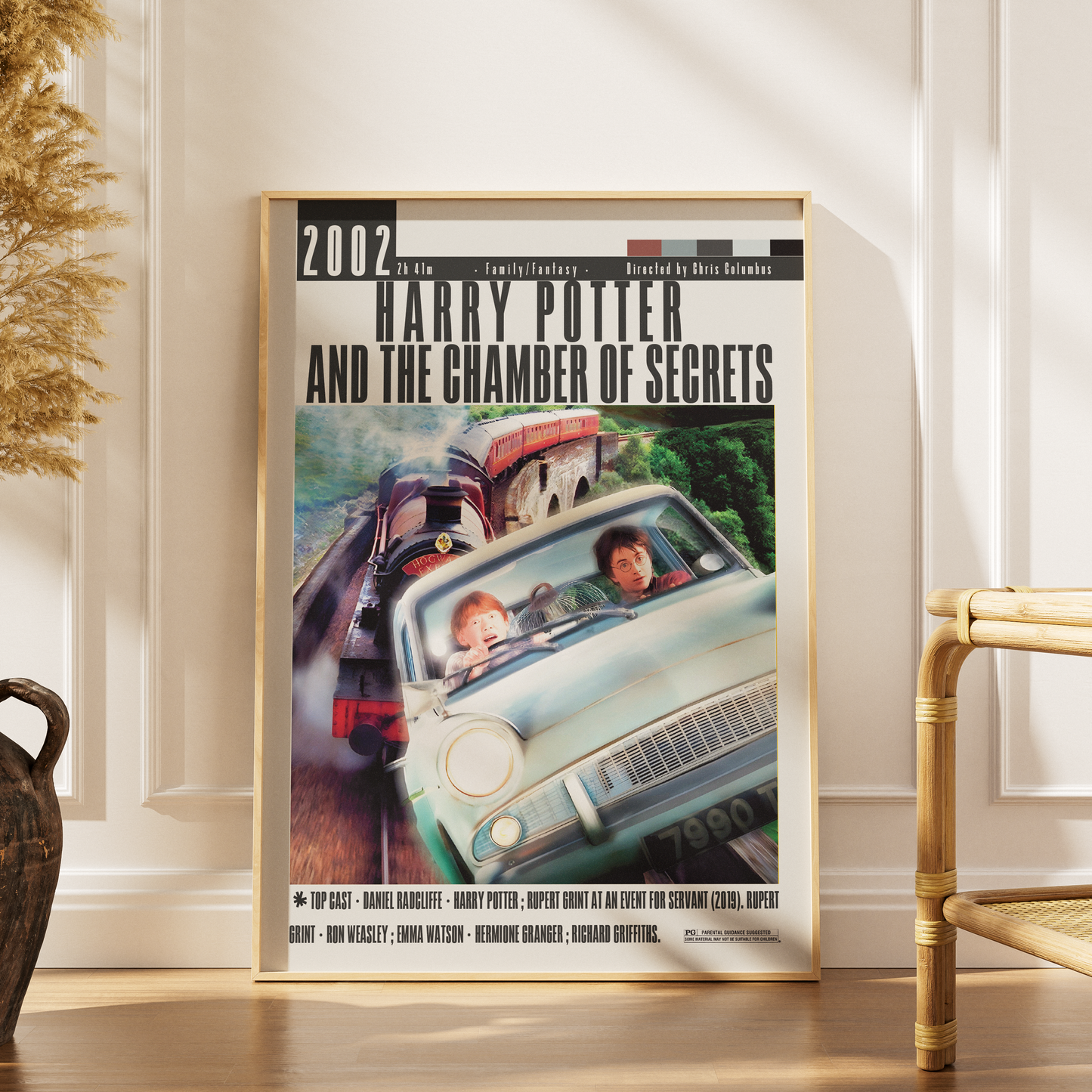 Harry Potter and the Chamber of Secrets (2002) Movie Poster