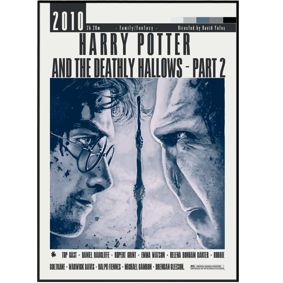 Harry Potter and the Deathly Hallows Part 2 Movie Poster