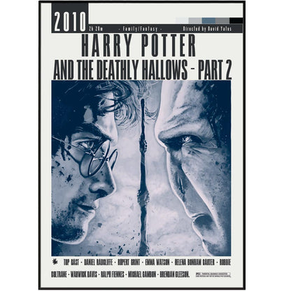 Harry Potter and the Deathly Hallows Part 2 Movie Poster