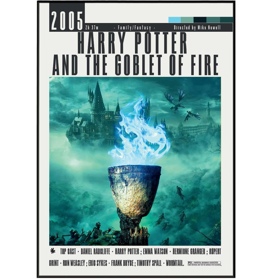Harry Potter and the Goblet of Fire Movies Poster